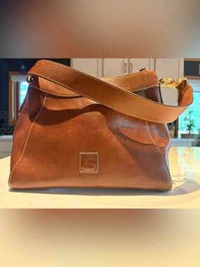 Dooney & Bourke Large Florentine Cassidy Hobo in Chestnut 🍁 NWOT